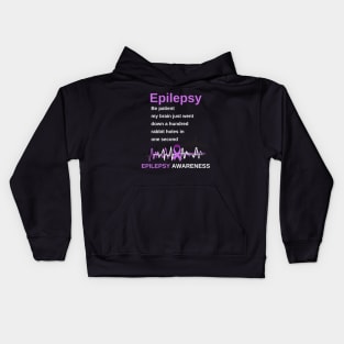 epilepsy awareness Kids Hoodie